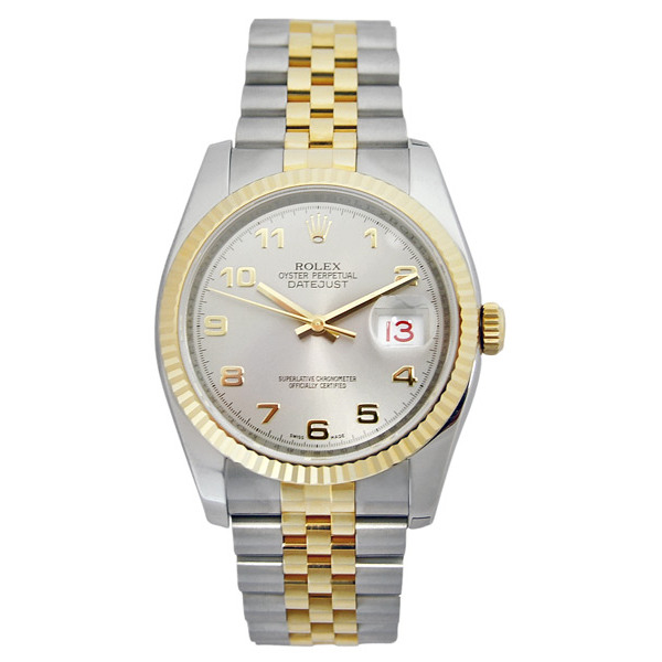 Rolex Datejust 41mm Steel & Silver Dial Automatic Men's Watch