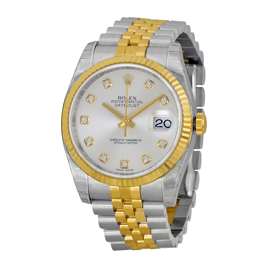 Omega Datejust 116233-SDJ Masterpiece Chronograph Automatic Silver Dial Mens Watch