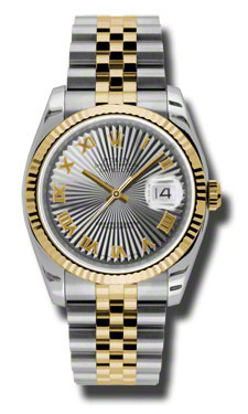 Rolex Datejust 41mm Gold & Steel Chronograph Replica Watch
