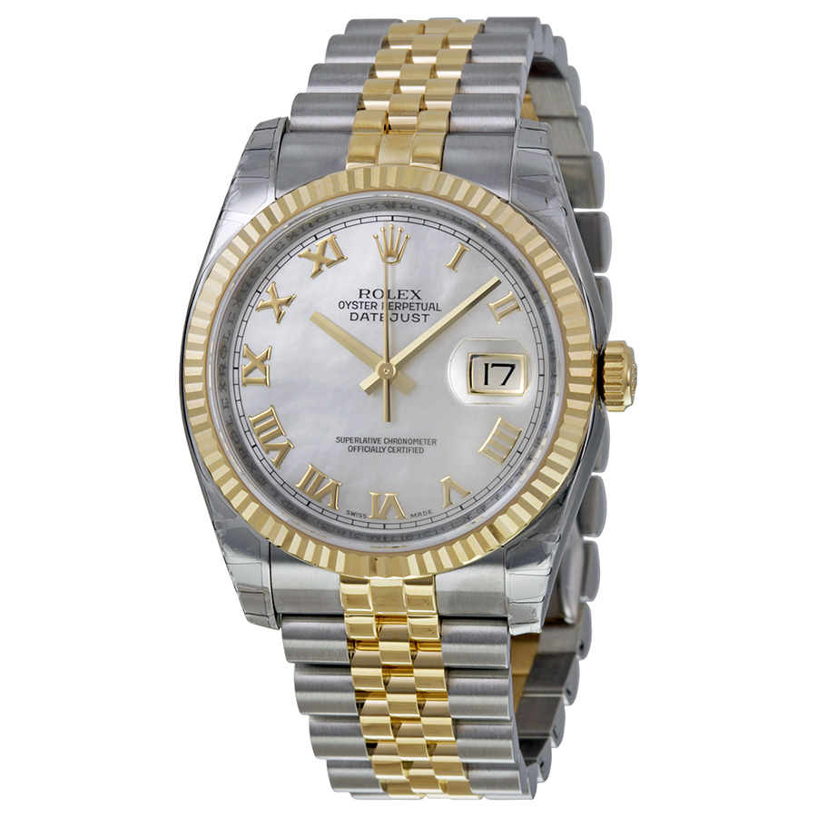 Rolex Datejust 41mm Automatic Steel & Rose Gold Dial Men's Watch
