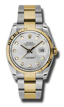 Stunning Rolex Datejust 116233SDO: Mix of Stainless & 18K Gold - Elegant Date Display Watch