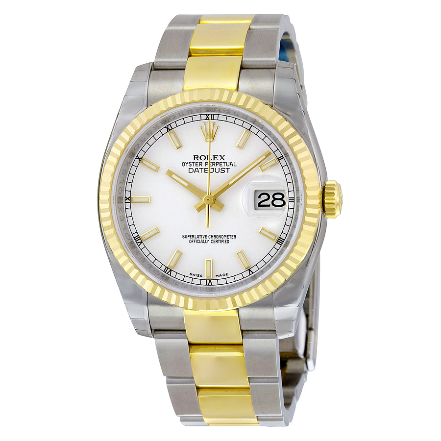 Rolex Datejust 41mm Swiss Clone Gold and Black Dual Tone Automatic Watch