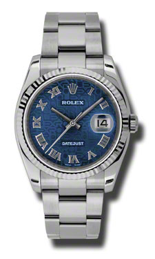 Rolex Datejust 36mm Steel & Rose Gold Jubilee Diamond Dial Replica Watch