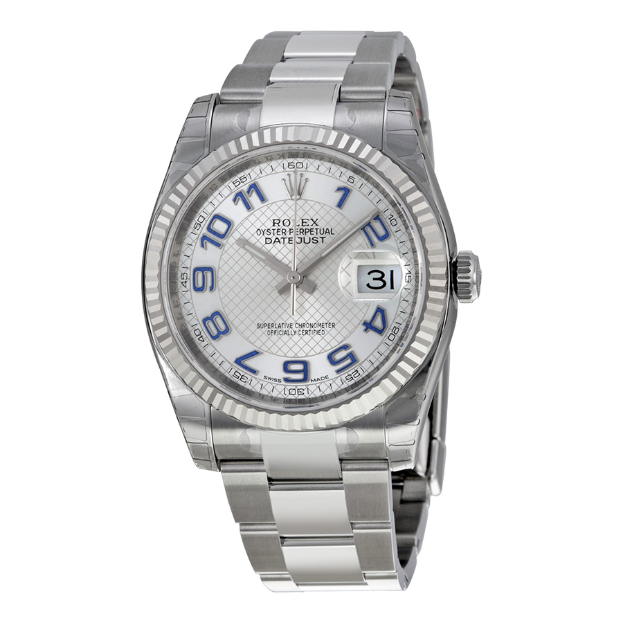 Swiss-Engineered Rolex Datejust 116234SBLAO Imitation Gold & Diamond Watch