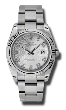 Rolex Datejust Classic Chrono Steel Case Sapphire Crystal 28mm Automatic Watch