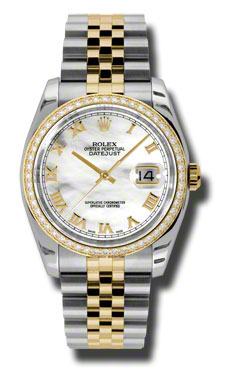 Rolex Datejust Mother of Pearl Dial Elegant Swiss Clone Watch