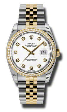 Swiss Imitation Rolex Datejust 41mm Gold Case Automatic Silver Dial Watch