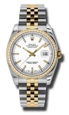 Omega Constellation Date Display White Gold and Mother of Pearl Watch