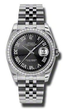 Omega Diver Chrono Replica with Jet Black Dial & Stainless Steel Watch