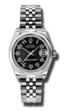 Rolex Datejust Clone 178240BKCAJ Automatic Timepiece with Black Dial