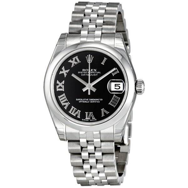 Classy Rolex Datejust 178240BKRJ Imitation in 18K Gold, White Face, Automatic, 28mm Lady's Watch