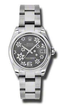 Swiss-Illustrious Rolex Datejust 178240RFO Automatic Diamond bezel 31mm Chic Watch