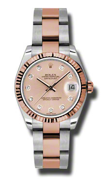 Rolex Datejust 41mm Imitation Stainless Steel Gold-Tone Automatic Watch with Date Display