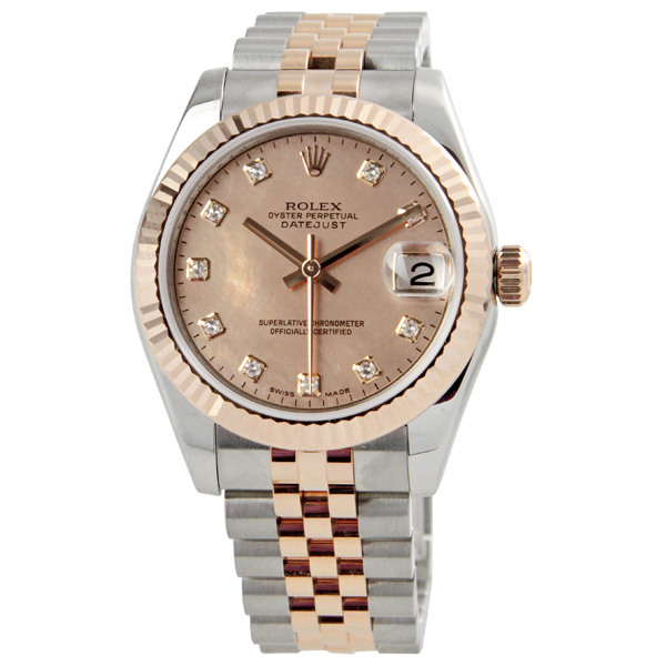 Rolex Datejust 178271PGDDJ Swiss Imitation 36mm Gold & Steel Chronograph Watch