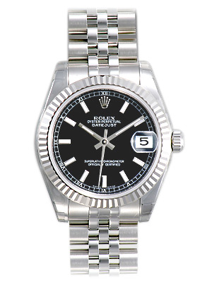 Classy Rolex Datejust 178274BKSJ Imitation Watch - 36mm, Stainless Steel, Blue Sunray Dial