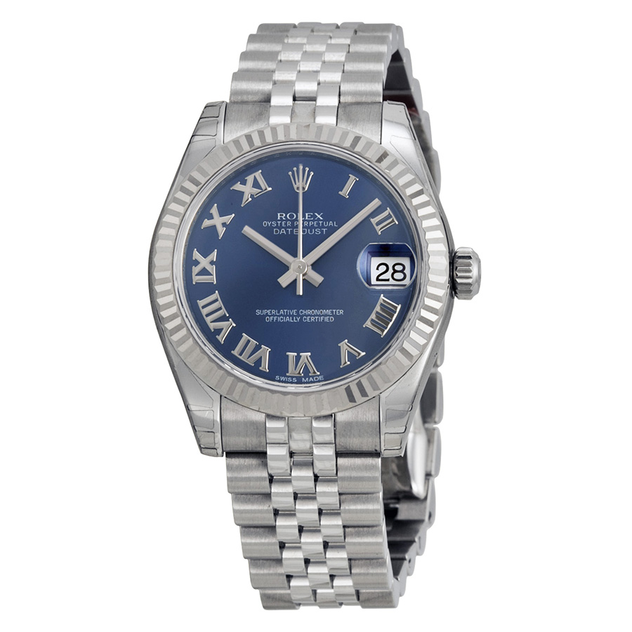 Rolex Datejust 41mm Imitation Sapphire Crystal Black Dial Automatic Watch