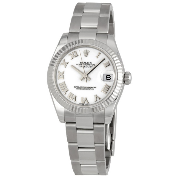 White Gold Rolex Datejust 178274WRO Automatic Chronograph Watch