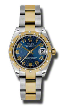 Omega Ladymatic 178343BLCAO Swiss Automatic Rose Gold Watch with Moon Phase