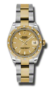 Rolex Datejust 41mm Blend Gold Steel Automatic Sapphire Crystal Blue Face Watch