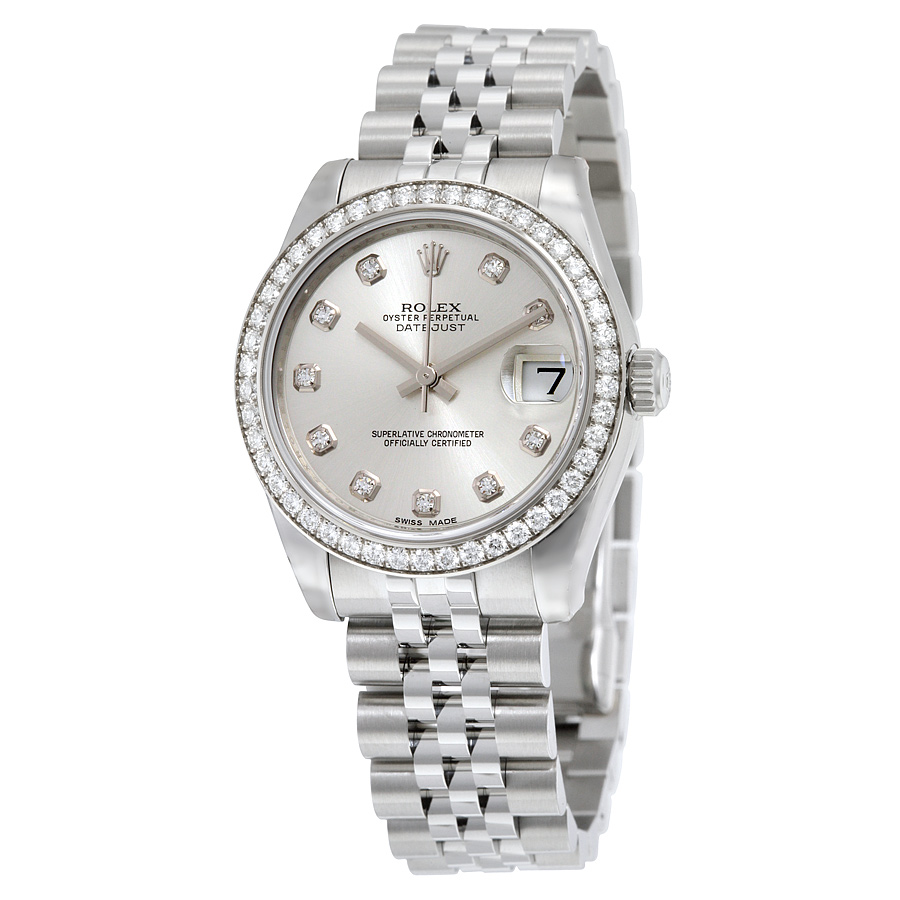 Rolex Datejust 178384SDJ Inspired Gold & Diamond Accent Automatic Watch