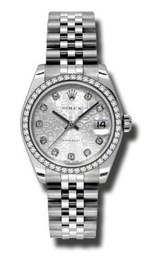 Rolex Datejust 178384SJDJ Imitation Silver Jubilee Automatic Watch - Polished Gold