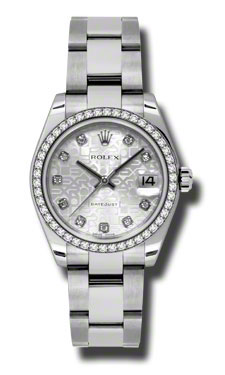 Stainless Steel Rolex Datejust 178384SJDO - Swiss Clone Automatic Timepiece