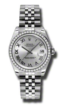 Rolex Datejust 178384SRJ Inspired Automatic Stainless Steel Chronograph Watch