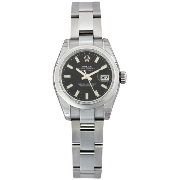 Rolex Datejust 179160-BKSO Imitation Automatic Chronograph Black Dial Watch
