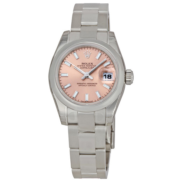 Luxury Replica Rolex Datejust 179160-PSO - Pink Gold Case, Date Display, Fashionable Watch