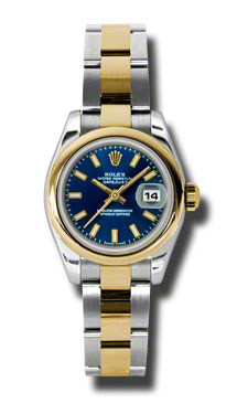 Stylish Rolex Datejust Blue Sapphire Dial 36mm Replicawatch