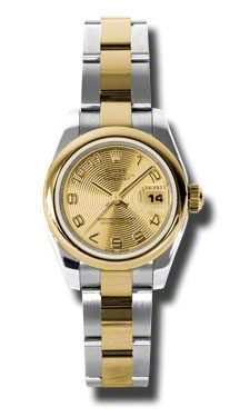 Omega Datejust 179163CCAO Embrace Luxe Gold & Pink Dial Automatic Watch