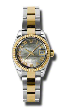 Rolex Datejust Swiss Automatic 41mm Black & Rose Gold Masterpiece