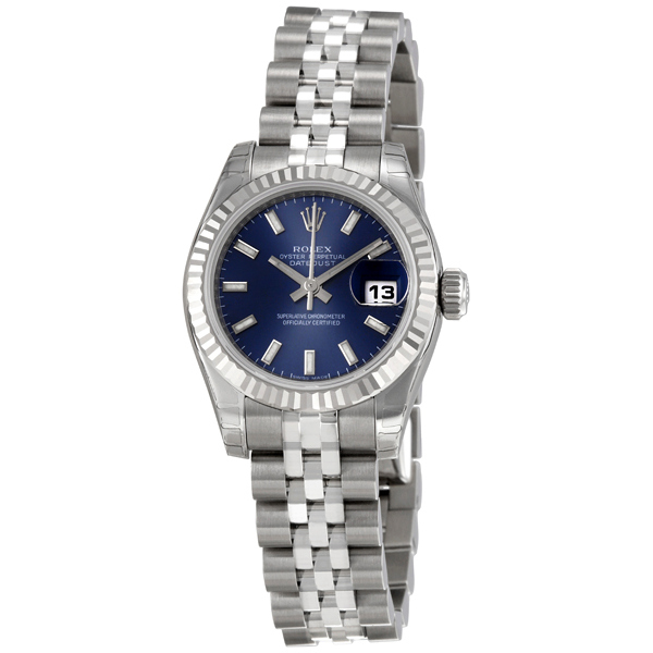 Rolex Datejust 41mm Blue Steel and Gold Automatic Homage Watch
