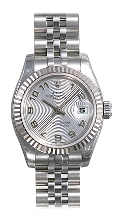 Rolex Datejust 179174-SAJ Lady's Luxury Imitation Steel & Diamond Watch