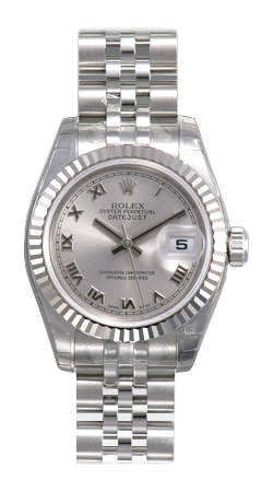 Omega Datejust Diver 179174 SRJ Automatic Gold Bezel Jet Black Watch