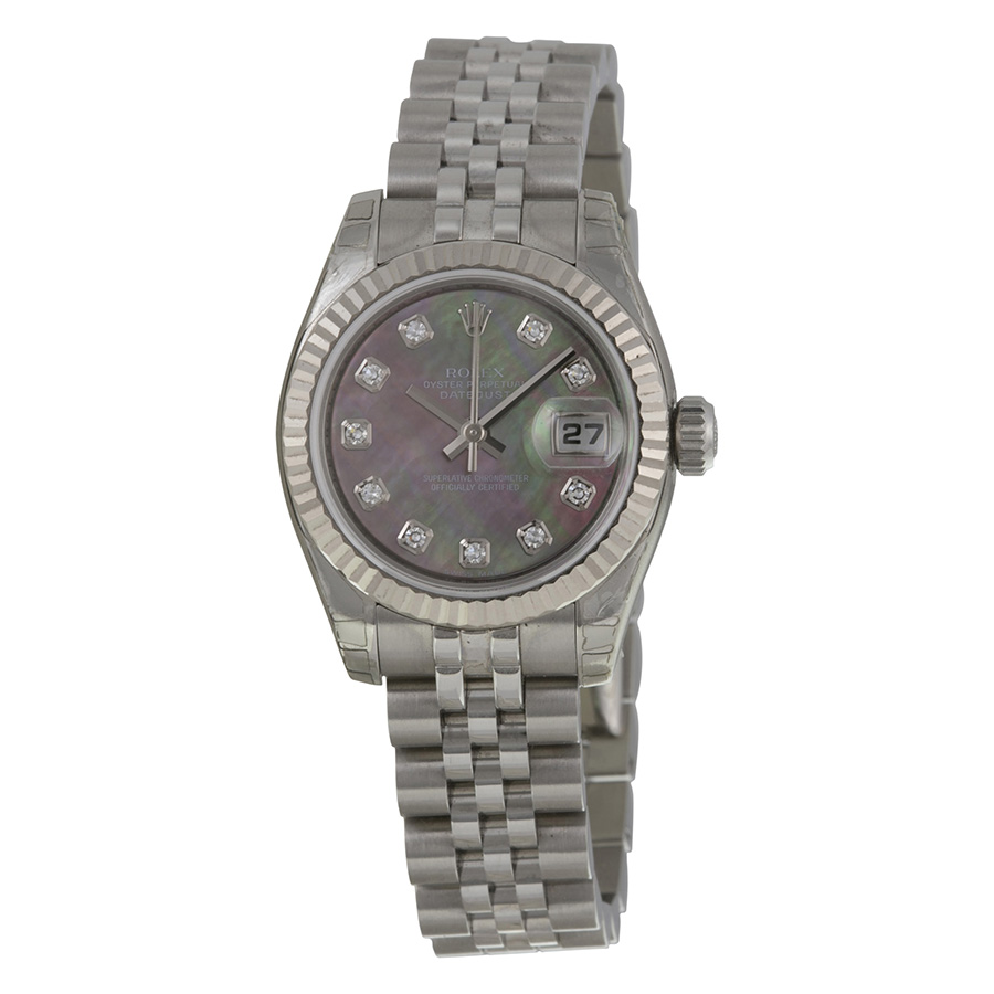 Timeless Glamour: Rolex Datejust 179174BMDJ Mother of Pearl Automatic Watch