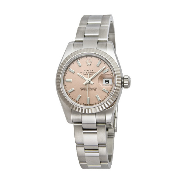 Swiss Clone Rolex Datejust 179174PSO 36mm Gold & Steel Bezel Watch