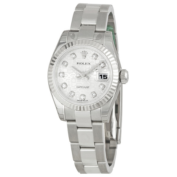 Rolex Datejust 179174SJDO Elegant Gold-Plated Ladies Watch with Date Display