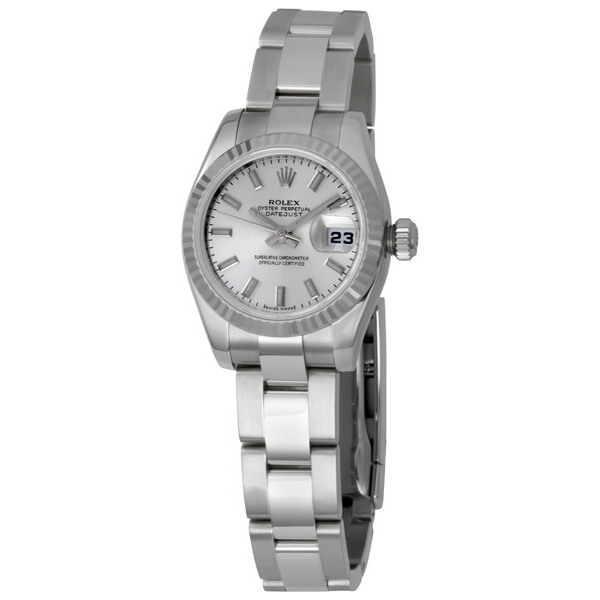 Rolex Datejust 36mm Steel Oyster Silver Dial Ladies Replica Watch