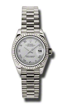 Rolex Datejust 179179SRP Imitation Rose Gold & Diamond Bezel Ladies Watch