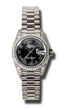 Omega Datejust 179239BKRP - Timeless Glamour in Black Automatic Watch