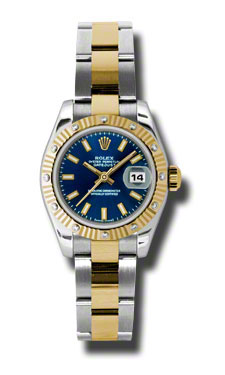 Rolex Datejust 179313BLSO Stainless Steel Classic Chronograph Homage Watch