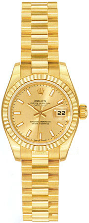 Rolex Datejust 79178PCI 18kt Gold Classic Chronograph Watch