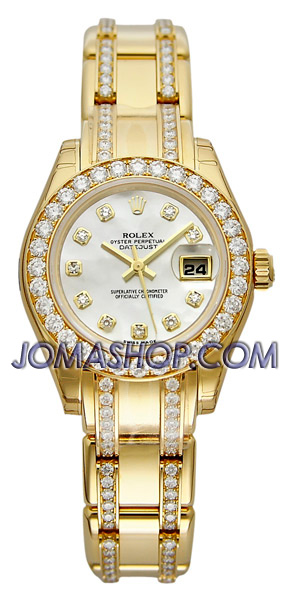 Rolex Datejust 80298.74948MDDO Swiss Clone Automatic 36mm Gold & Steel Bezel Watch