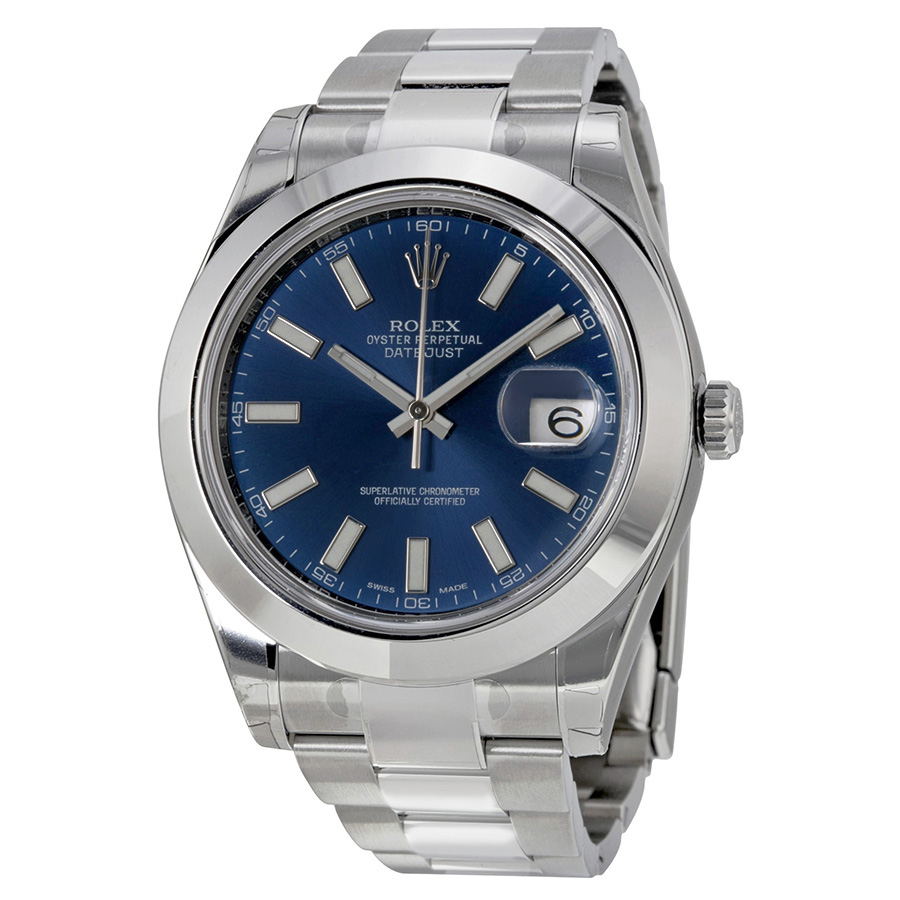 Classic Clone Rolex Datejust II 116300BLSO Swiss Movt, Steel Case, Black Dial, 31mm, 30m Water Resistant Watch