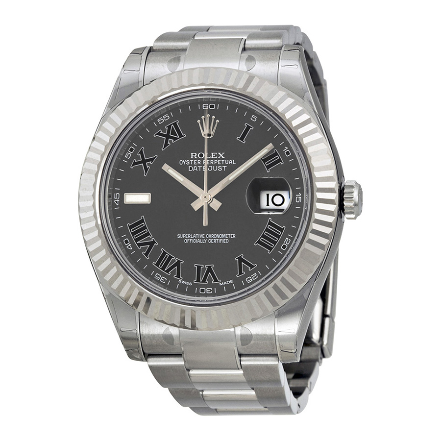 Rolex Datejust II Classic Black Face Automatic Chronograph Watch
