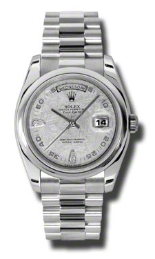 Swiss-Engineered Rolex Day-Date 118206MTDP克隆超薄金质腕表