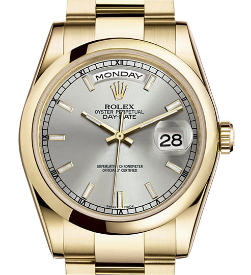 Luxury Rolex Day-Date 41mm Gold Automatic 5ATM Honoring Iconic Prestige
