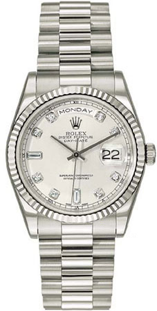 Rolex Day-Date Swiss Clone 41mm President's Gold Chronograph Watch