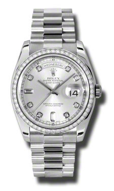 Rolex Day-Date 118346SDP Platinum Automatic Replica Watch